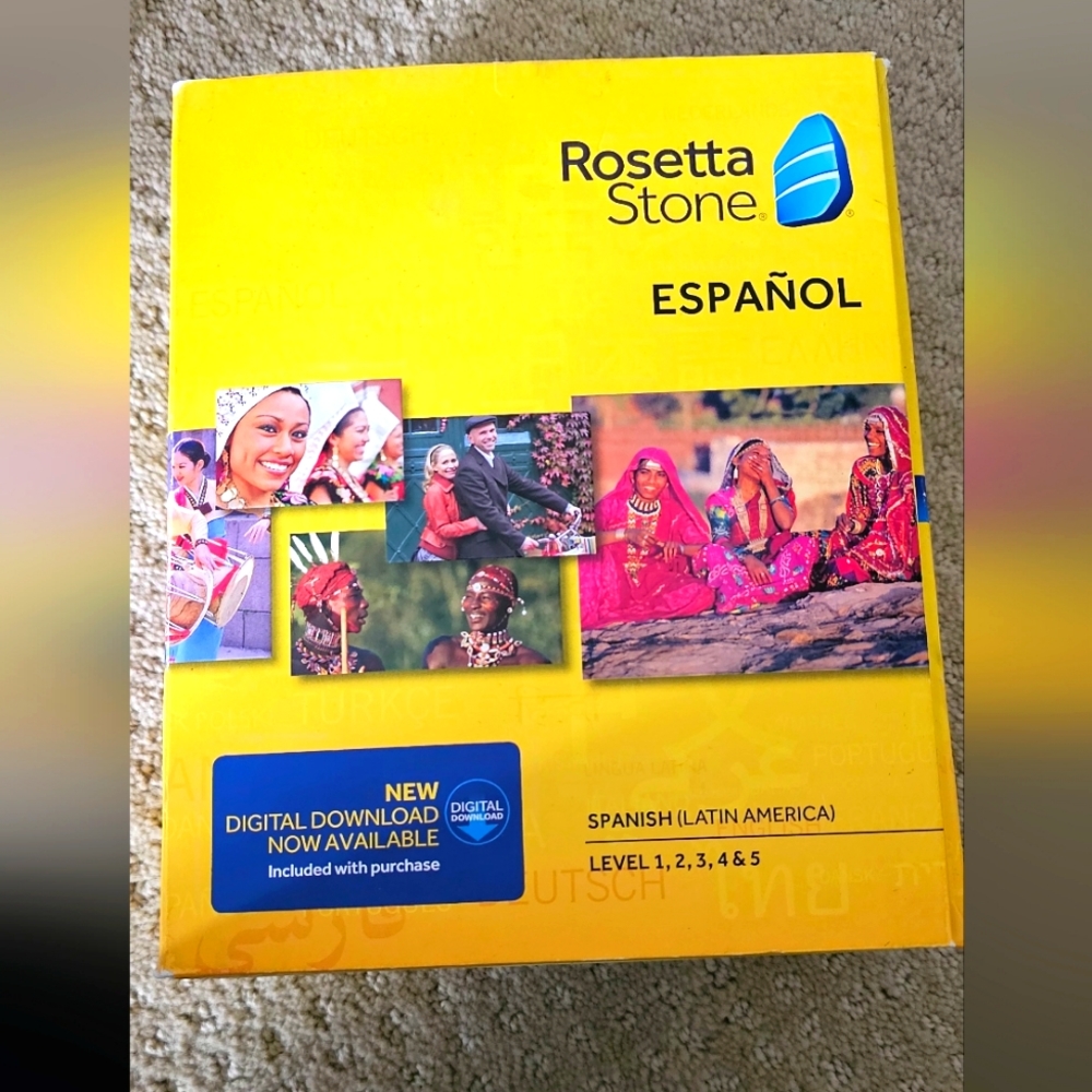 Rosetta stone Spanish Levels 1-5 NWT